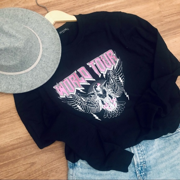 World Tour Long Sleeve Graphic Tee - Picture 1 of 6